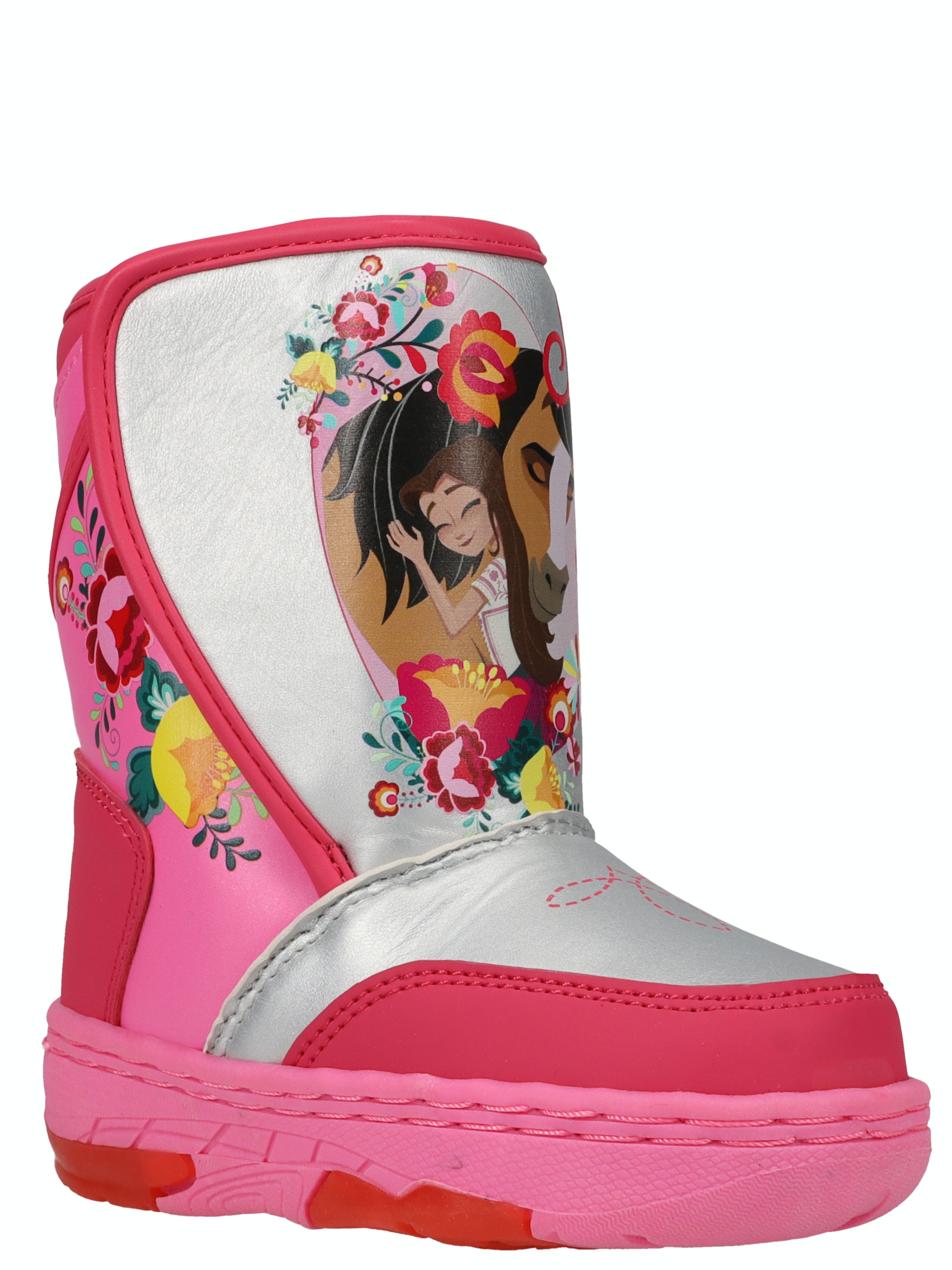 Girls waterproof snow boots Trolls size 7-12.5 