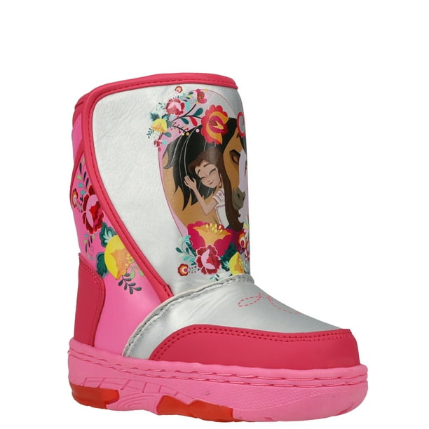 Spirit Untamed Light Up Winter Snow Boot (Toddler Girls)