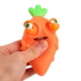thumbnail image 4 of Carrot Stress Toy: Eye Popping For Decompression & & Release Your Tension, 4 of 4