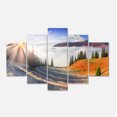 thumbnail image 2 of Yellow Beach Forest in Carpathians - Landscape Photography Canvas Print, 2 of 3