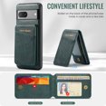 thumbnail image 3 of Dteck for Google Pixel 7 Case Magnetic with Detachable Card Holder Wallet, Magnetic Phone Cover Compatible with MagSafe, Premium PU Leather Slim Shockproof Case for Pixel 7,Green, 3 of 7