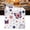 Multicolor, variant on 4th of July Table Runner 60 Inches Long, Butterfly Star Blue Red Fireworks Independence Day Kitchen Coffee Dining Table Decoration for Home Party Birthday Wedding Home Decor 13x60 Inches