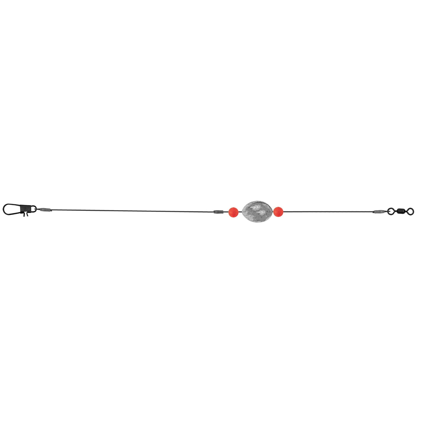 (6 pack) Tsunami Black Wire Egg Fishing Rig 2 oz. – 2 Count
