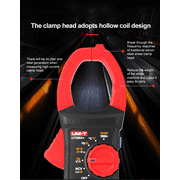 UNI-T Uni-trend Multimeter clamp meter UT206A+ clamp meter Clamp current meter Ammeter 1000V Voltmeter Voltage Frequency Professional Electrical Integrated Meter(UT206A+)