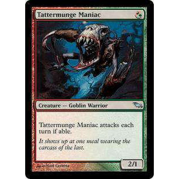 MtG Shadowmoor Uncommon Tattermunge Maniac (Foil) #219