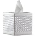 thumbnail image 1 of Rawiri Caja de pañuelos cuadrada, actualización 99% compatible de tamaño grande, moderno soporte para caja de pañuelos para servilletas de papel facial, organizador dispensador de hojas de secador de, 1 of 7