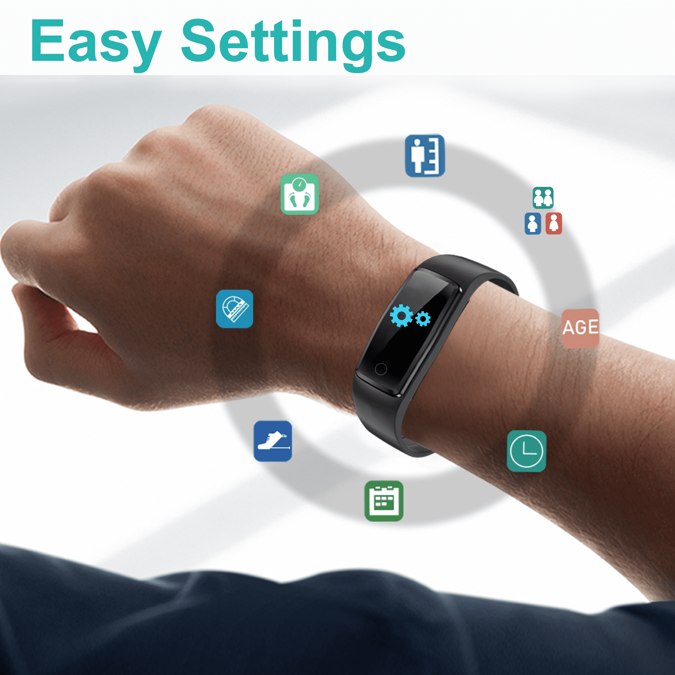 Willful non 2025 bluetooth fitness tracker