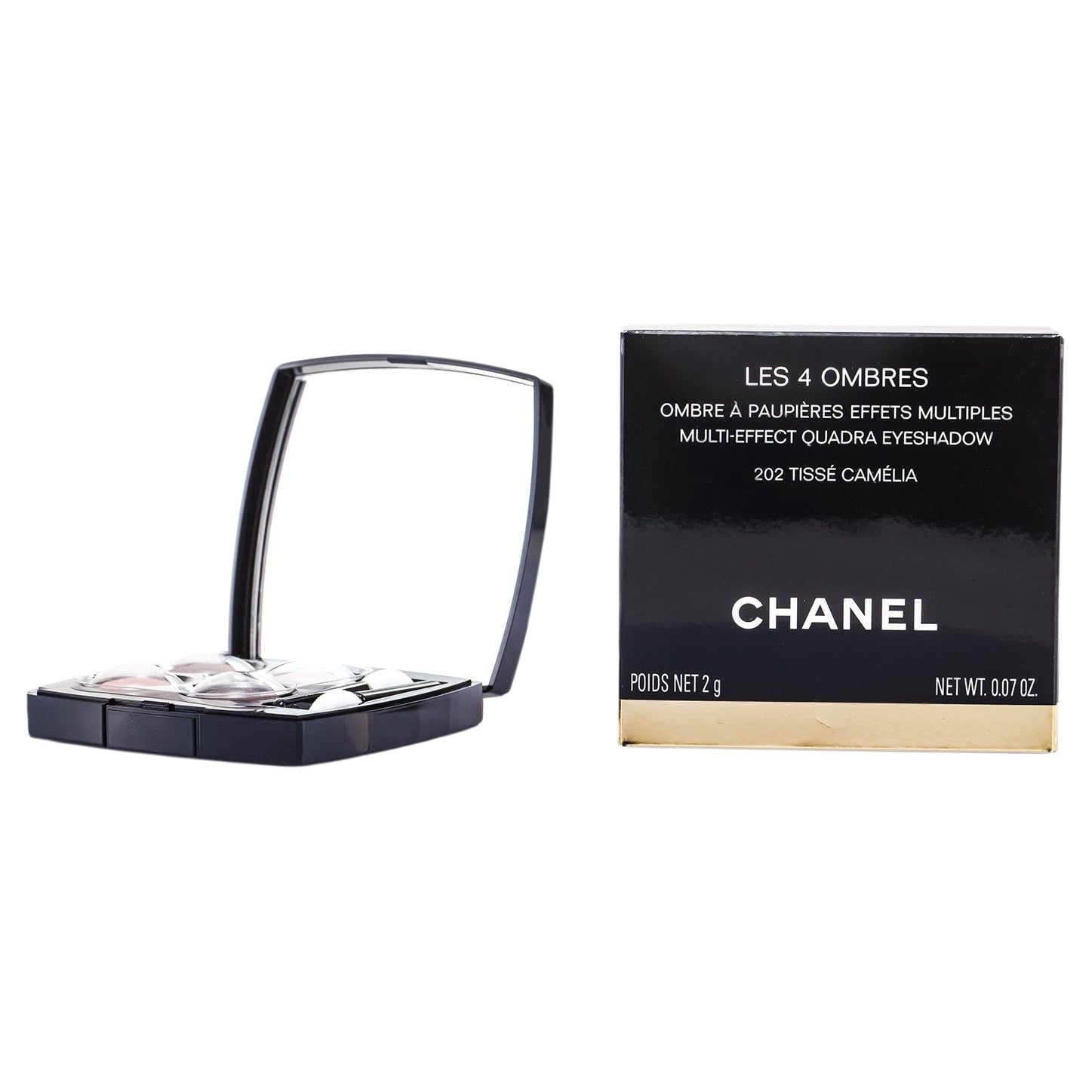 CHANEL LES 4 OMBRES 202 Tissé Camélia Chanel Les 4 Ombres #202 Tissé Camelia, Review, Swatches