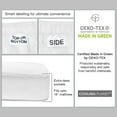 thumbnail image 7 of 810 TC Snow White Flex Top Eastern King Size Sheet Sets By Cooling Planet, 7 of 7