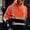 Orange, variant on PEONAVET High Visibility Safety Bomber Jacket for Rain - Hi Vis, Waterproof, Reflective Work Coat with Detachable Hood, Men