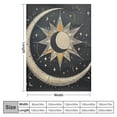 thumbnail image 4 of Orinice Sacred Geometry Abstract Illusionism Warm Lightweight Blanket Soft Fleece Blankets All Seasons Flannel Material Blanket 50x60in, 4 of 6