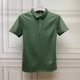 thumbnail image 3 of Ropa informal estética urbana, camisetas tipo polo para hombre lisas de Kpop, camisetas normales con cuello, camisetas elegantes negras nuevas para hombre, 3 of 5