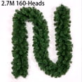 thumbnail image 4 of 2.7M Christmas Garland Home Party Wall Door Decor Christmas Tree Ornaments For Stair Fireplace Xmas Decoration Party Supplies, 4 of 4