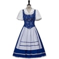 thumbnail image 2 of Women's Beauty Belle Blue Maid Dress with Apron, 2 of 7