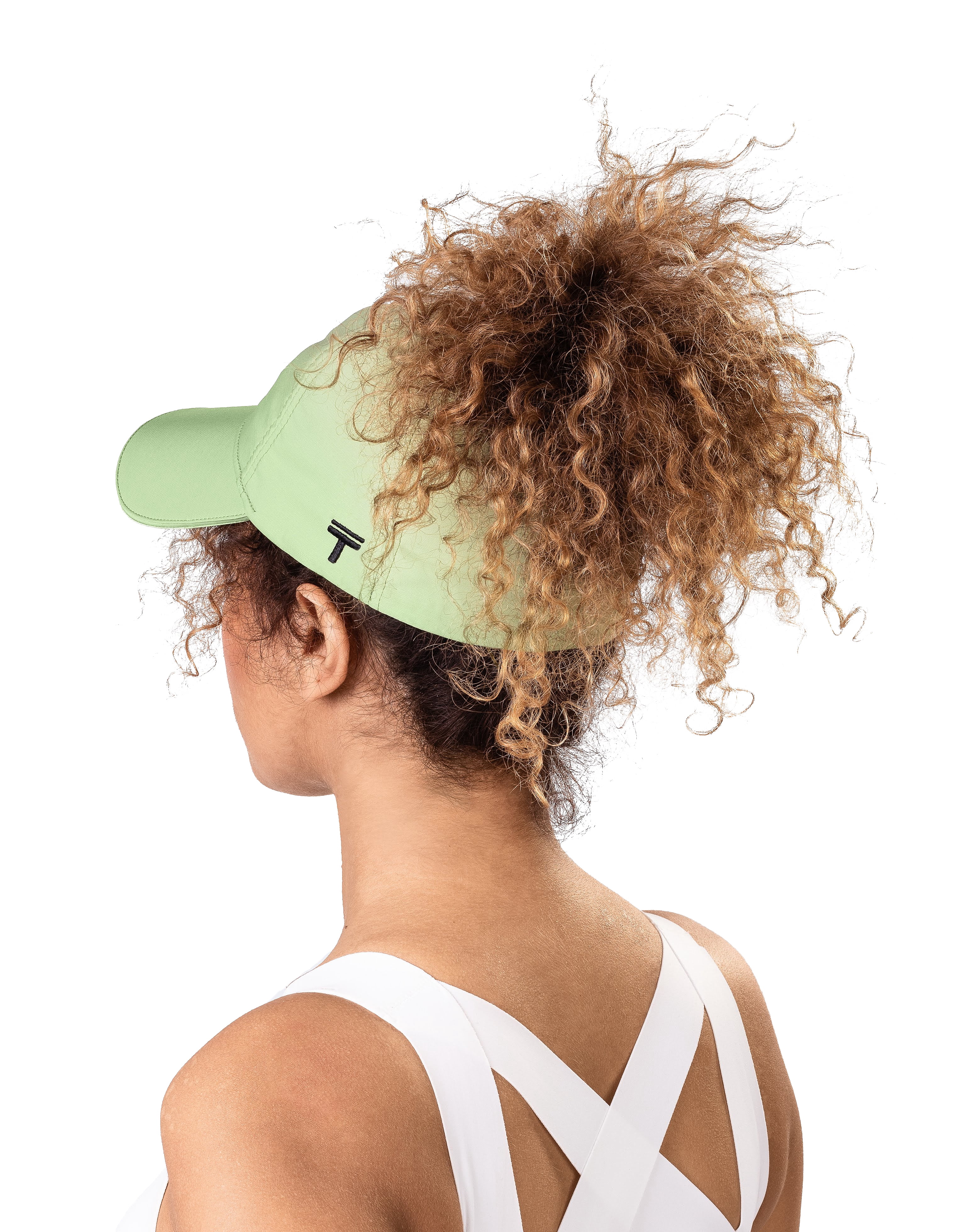 Women's Ponytail Baseball Cap - Adjustable Criss-Cross Back For High Buns, Quick-Drying - View #8