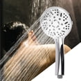 thumbnail image 1 of COFEST Multifunctional Shower Head Saturating Spray， Can Be Used for Home， Gym， Senior Hotel， bath， swith Spray Function， 9-Mode Handheld Shower Head with 9 Spray Silver, 1 of 8