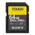 thumbnail image 2 of Paquete de 2 Tarjetas SD Sony G-Series UHS-II Tough de 64GB con Lector de Tarjetas de Doble Ranura de Aluminio y Estuche Resistente para Almacenamiento (4 Artículos), 2 of 9