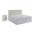 thumbnail image 5 of Homestyles 5523-6015 Bay Lodge Tête de Lit et Table de Nuit Format Très Grand, Blanc Cassé, 5 of 5