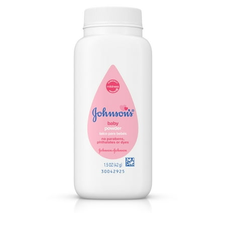 Johnson’s Baby Powder, Hypoallergenic, 1.5 oz