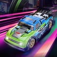 thumbnail image 4 of 1/16 4WD LED 2.4GHz 17km/h RC Coche de carreras a la deriva con spray (batería verde 2) Likrtyny Para estrenar, 4 of 9