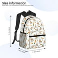Backpack For Women/Men Rabbit Carrot Pattern Lightweight Travel Bag
