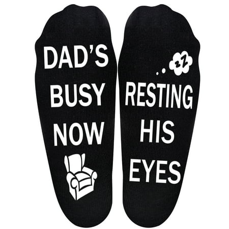 Moyel Dad Gifts from Daughter Son Cool Gifts for Dad Who Has Everything Christmas Dad Birthday Gifts Gift Ideas Novelty Funky Funny Socks for Men Fun Present for Father Step Dad