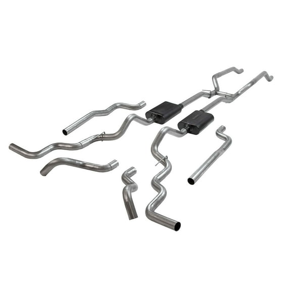 Flowmaster 817940 Crossmember Back Exhaust System 2.5" 409 Stainless