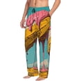 thumbnail image 6 of Vsdgher Melting Banana Fantasy Mens Pajama Pants Sleep & Lounge Pants, PJ Pants-Large, 6 of 6