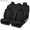 Black Full Set, variant on Road Comforts Car Seat Covers, PolyPro Front Seat Covers Set, Universal Fit Car Seat Protector for Cars Trucks Vans SUVs, Breathable, Easy to Install,Black Front Seat