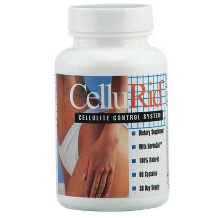 Cellurid Cellulite Control Formula Capsules, 60 (Best Herbs For Cellulite)