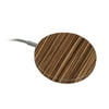 MightySkins APMACH-Dark Zebra Wood Skin Compatible with Apple MagSafe Charger - Dark Zebra Wood
