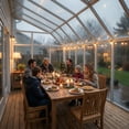 thumbnail image 3 of Palram - Canopia Sun Room 2 Clear Kit - Multiple Sizes - White - Walk-In Greenhouse w/ Built-In Vent, 3 of 8