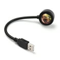 thumbnail image 3 of Sunset Lamp Colorful Light Projector LED Light Sunset Lamp Projector 360°Rotatable with USB Socket for Christmas Decorations Photography/Party/Bedroom/Home Decor/Live Streaming, 3 of 8