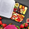 thumbnail image 4 of Boîte Bento de 32 oz pour Préparation de Repas, 3 Compartiments, 4 of 8