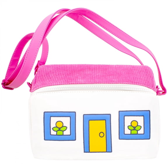 Whatever Makes You Happy Miffy House Compartment Crossbody Bag with Strap