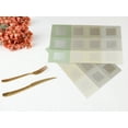 thumbnail image 6 of Unique Bargains Placemats Set of 6 for Dining Table Decor Washable Table Mat Gray Green, 6 of 7