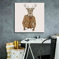thumbnail image 5 of Epic Graffiti 'Deer-man 1' by GraphINC, Giclee Canvas Wall Art, 26"x26", 5 of 8