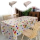 thumbnail image 1 of Mantel de plástico desechable 54x108 pulgadas - Funda blanca para la mesa de picnic, impermeable y fácil de limpiar para eventos, 1 of 6