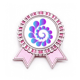 thumbnail image 1 of Insignia broche Medalla rosa premiada, 1 of 3