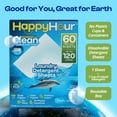thumbnail image 4 of Happy Hour Laundry Detergent Sheets Eco Friendly Color Safe 60 Sheets 120 Loads Fresh Scent, 4 of 8