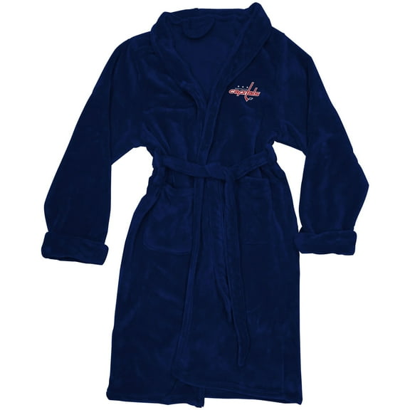Men's The Northwest Company Navy Washington Capitals Silk Touch Bath Robe