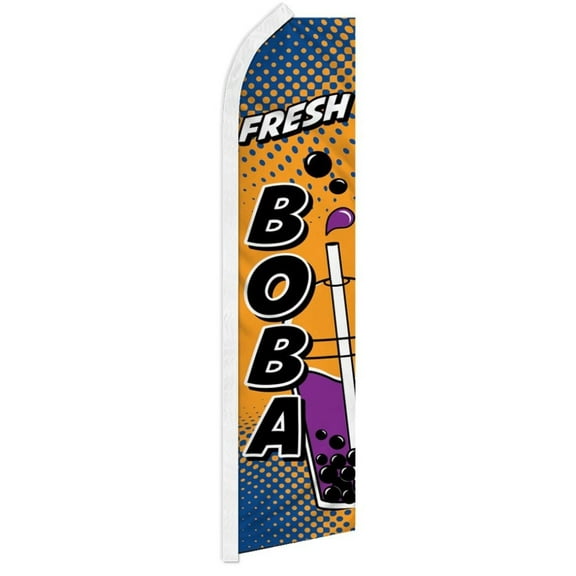Fresh Boba Super Flag