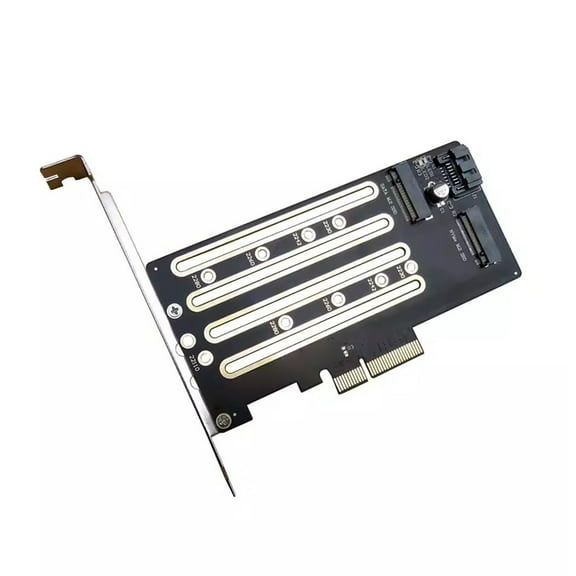 M.2 NVMe to PCIe x4 SSD Converters M.2 PCIE Adapter Expansion Card Risers Add On Cards SSD Adapter for Desktop PC