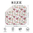 thumbnail image 4 of Pioneer Flower Floral Print Pattern Kitchen Dish Drying Mat 1 Pack, Ultra Absorbent Microfiber Drainer Mat, 16"x18", 4 of 6