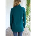 thumbnail image 3 of Anygrew Women Pullover Sweater Long Sleeve Casual Sweaters for Women Turtleneck Knit Jumper, 3 of 6