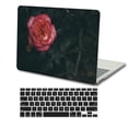 thumbnail image 5 of KSK KAISHEK Only for MacBook Pro 15 inchs Case 2019 - 2016 Released Model A1990 A1707, Plastic Hard Shell + Black Keyboard Cover, Rose series 0550, 5 of 5