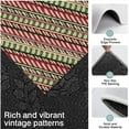 thumbnail image 3 of Red and Green Christmas Striped Pattern Kitchen Rugs Sets Of 3,Kitchen Runner Rugs Non Skid Washable,Decorative Kitchen Floor Mats for Kitchen,Sink,Laundry,17"x30"+ 17"x47" + 17"x59", 3 of 6