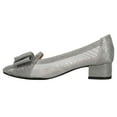 thumbnail image 3 of VANELi Womens Alona Metallic Round Toe Evening Pumps Dress Pumps Shoes, 3 of 5