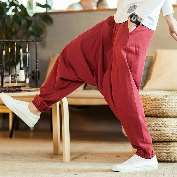大人気新品 Adult Pants Mens Male Men's Style Fashion Men Pants Harem Clothing