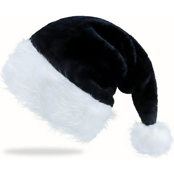 Santa Hat Xmas Holiday Hat for Adults Unisex Christmas Hats for Christmas Holiday Party Supplies